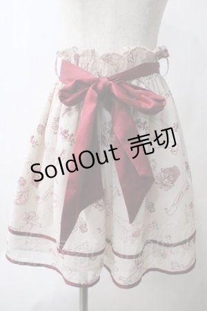 画像: 【SALE】Fi.n.t  / 天使プリントスカート   Y-25-05-25-180-LO-SK-SZ-ZT455