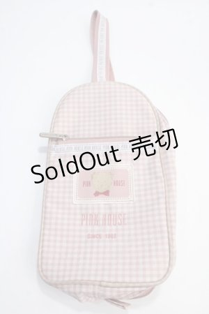 画像: PINK HOUSE / ギンガムシューズ入れ   Y-25-05-25-028-LO-ZA-SZ-ZT169-F001