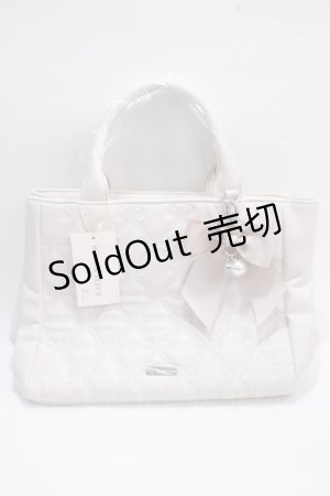 画像: Maison de FLEUR / EC限定 リボンキルティング2wayバッグ F ピンク Y-25-05-25-037-LO-BG-SZ-ZY