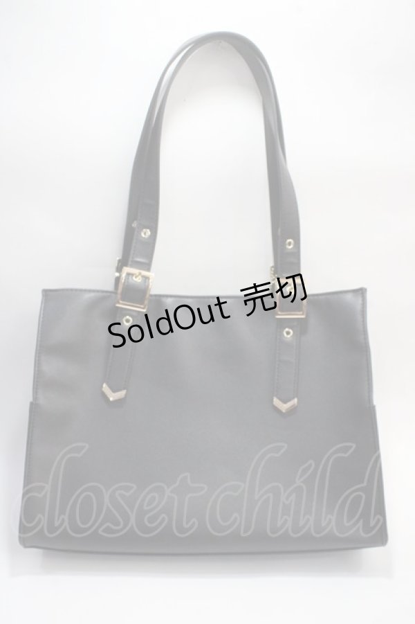 画像2: Amavel / Royal Crownトートバッグ  黒 Y-25-05-25-040-CA-BG-SZ-ZY (2)