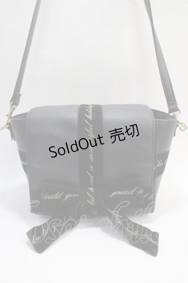 画像1: F i.n.t / プレゼントボックスバッグ F ブラック Y-25-05-25-041-CA-BG-SZ-ZT-K013 (1)