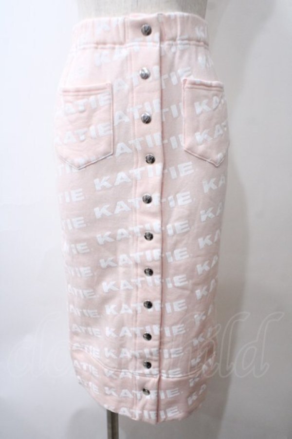 画像1: Katie / KATIE LOGO FAB　スカート XS ピンク Y-25-05-29-063-LO-SK-SZ-ZT0725 (1)