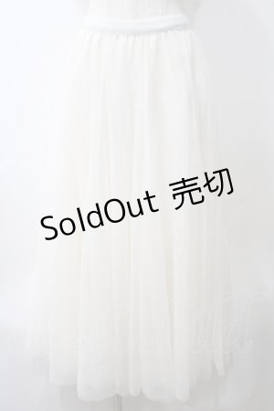 画像: axes femme POETIQUE / チュールスカート M キナリ Y-25-05-29-071-AX-BL-SZ-ZY