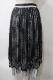 画像2: axes femme POETIQUE / レース重ねプリーツスカート M グレー Y-25-05-29-098-AX-SK-SZ-ZT125 (2)