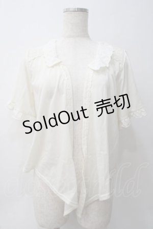 画像: axes femme / ボレロ M 生成り Y-25-05-29-003-AX-TO-SZ-ZY