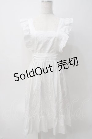画像: marcHenTica / アリスエプロン  白 Y-25-05-29-031-LO-SK-SZ-ZY