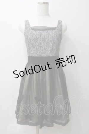 画像: MILK / Lilyドレス  ブラックレース Y-25-05-29-033-ML-OP-SZ-ZI