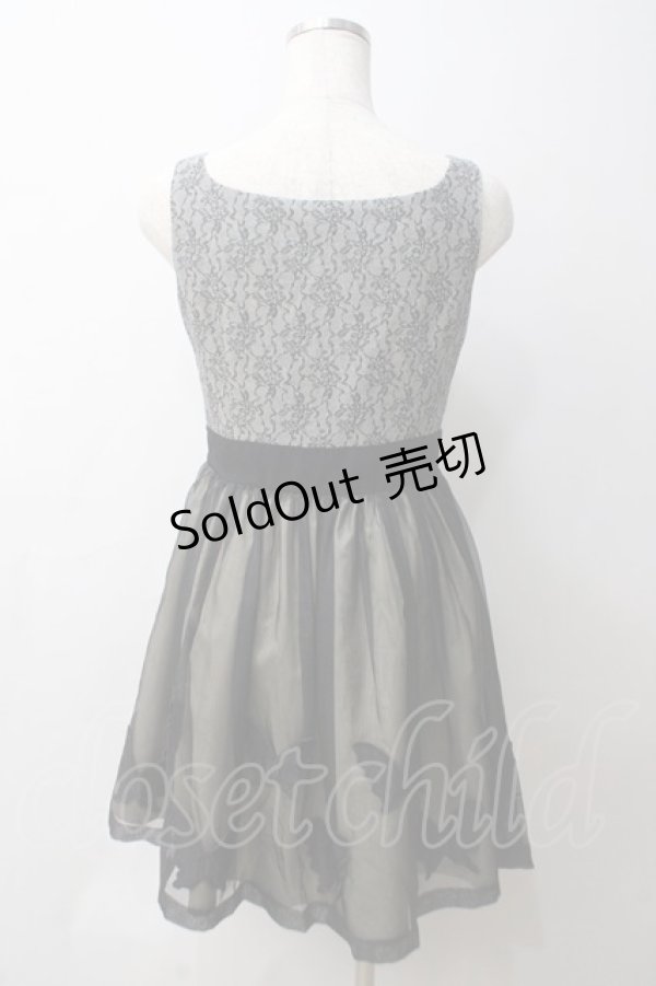 画像2: MILK / Lilyドレス  ブラックレース Y-25-05-29-033-ML-OP-SZ-ZI (2)