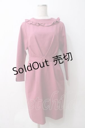 画像: 【SALE】MILK / クチュールワンピース  ピンク Y-25-05-29-034-ML-OP-SZ-ZT456