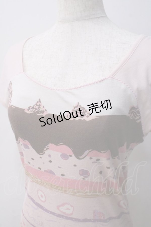 画像3: MILK / New Yorkケーキワンピース  ピンク Y-25-05-29-040-ML-OP-AS-ZY (3)