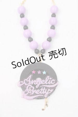 画像: Angelic Pretty / Neon Musicネックレス  ブラック Y-25-06-01-001-AP-AC-SZ-ZY