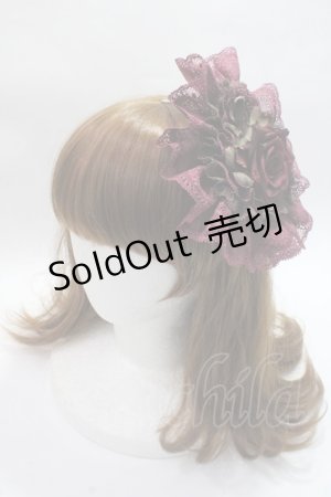 画像: PrivateSquare. / コサージュレースヘッドドレス   Y-25-06-01-044-LO-AC-SZ-ZY