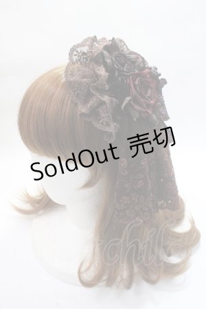 画像: PrivateSquare. / コサージュレースヘッドドレス   Y-25-06-01-045-LO-AC-SZ-ZY