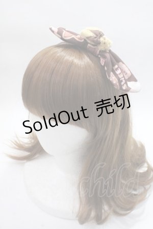 画像: To Alice / チョコ×クッキーカチューシャ  ブラウン Y-25-06-01-049-LO-AC-SZ-ZY
