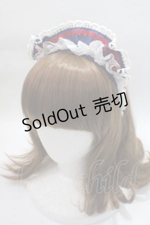 画像: BABY,THE STARS SHINE BRIGHT / Little Girlish Sweet Ribbonカチューシャ  ネイビー Y-25-06-01-052-BA-AC-SZ-ZY