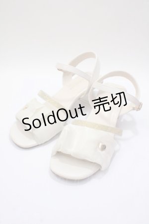 画像: axes femme POETIQUE / クリアヒールサンダル  キナリ Y-25-06-01-053-AX-SH-SZ-ZY
