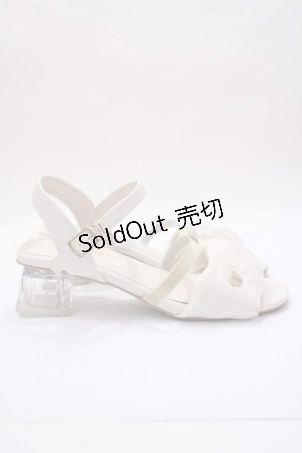 画像4: axes femme POETIQUE / クリアヒールサンダル  キナリ Y-25-06-01-053-AX-SH-SZ-ZY (4)