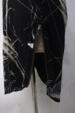 画像3: CIVARIZE / 総柄サイドジップロングTシャツ 44 ブラック Y-25-06-01-070-GO-TS-SZ-ZY (3)