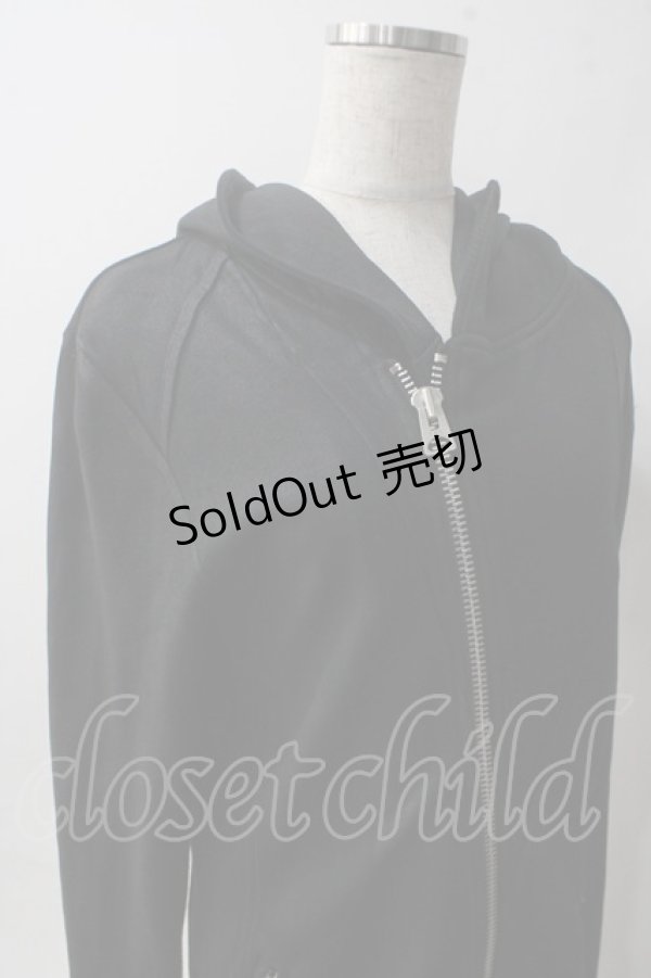 画像3: CIVARIZE / Zenith コーティングロングZIPパーカー 44 ブラック Y-25-06-01-086-GO-TO-SZ-ZT-CL001 (3)