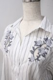 画像3: axes femme / ブラウス M 白 Y-25-06-01-112-AX-BL-SZ-ZI (3)