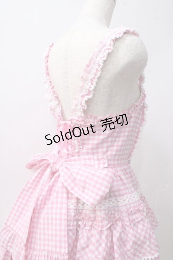 画像5: Angelic Pretty / Prettyフリルジャンパースカート  ピンク Y-25-06-01-123-AP-OP-SZ-ZY (5)