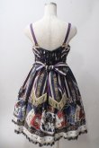 画像2: Angelic Pretty / ガーディアンユニコーンジャンパースカート  紺 Y-25-06-01-124-AP-OP-SZ-ZY (2)