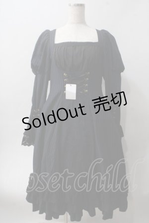 画像: Hoshibako Works / リリィ・リドル ワンピース  ネイビー Y-25-06-01-130-LO-OP-SZ-ZY