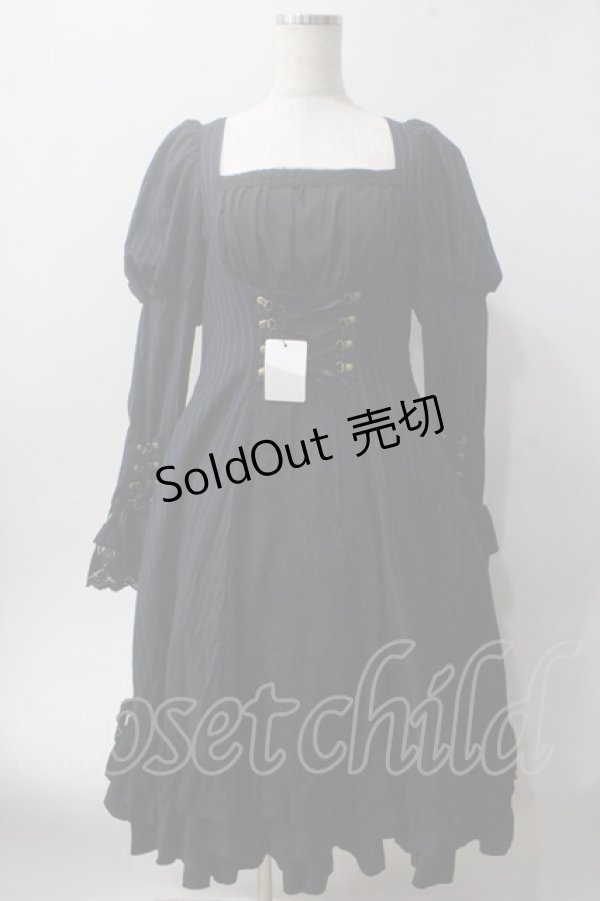 画像1: Hoshibako Works / リリィ・リドル ワンピース  ネイビー Y-25-06-01-130-LO-OP-SZ-ZY (1)