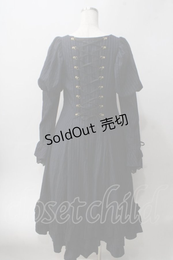 画像2: Hoshibako Works / リリィ・リドル ワンピース  ネイビー Y-25-06-01-130-LO-OP-SZ-ZY (2)