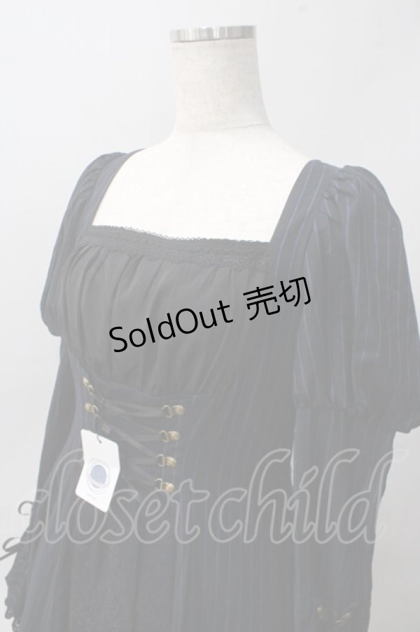 画像3: Hoshibako Works / リリィ・リドル ワンピース  ネイビー Y-25-06-01-130-LO-OP-SZ-ZY (3)