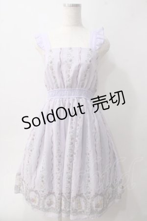 画像: axes femme POETIQUE / ラビット苺柄ワンピース M ラベンダー Y-25-06-01-137-AX-OP-SZ-ZY