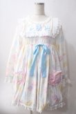 画像1: DOLLS PARTY / ANIMAL KINDERGARTEN ワンピース M 白 Y-25-06-01-149-EL-OP-SZ-ZY (1)