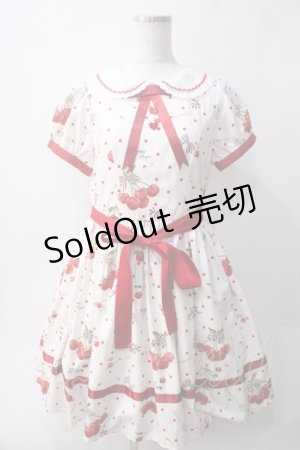 画像: Larmes d'Anges / French Cherryワンピース M オフ白 Y-25-06-01-152-EL-OP-SZ-ZY