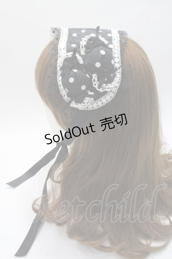 画像2: Angelic Pretty / キャンディヘッドドレス  黒 Y-25-06-01-040-AP-AC-SZ-ZY (2)