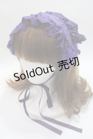 画像: ATELIER PIERROT / Gothic Lattices Headdress  パープル Y-25-06-01-041-EL-AC-SZ-ZY