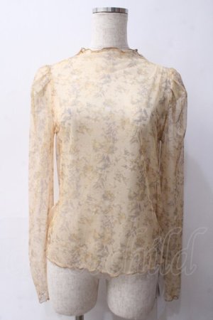 画像: axes femme / シアートップス  イエロー Y-25-06-03-046-AX-TO-SZ-ZY