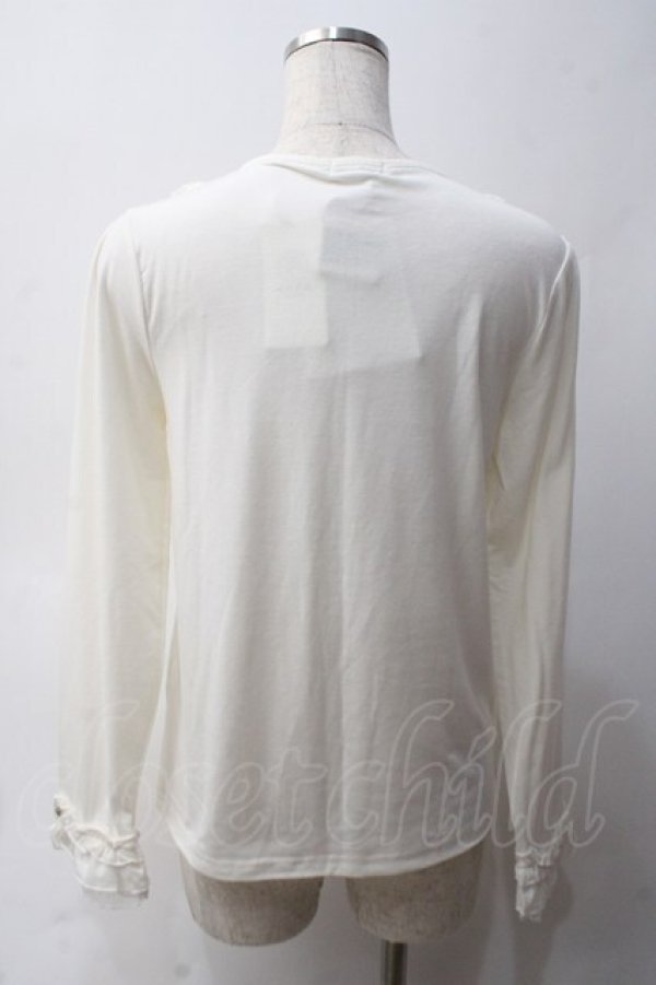 画像2: axes femme / バラレースガーデンインナー M 生成り Y-25-06-03-048-AX-TO-SZ-ZI (2)
