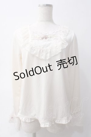 画像: axes femme / 20th/ローズガーデンプルオーバー F 生成り Y-25-06-03-051-AX-TO-SZ-ZI