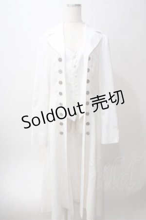 画像: ATELIER BOZ / エタニティーロングローランドジャケット  ホワイト Y-25-06-03-069-EL-JA-SZ-ZY