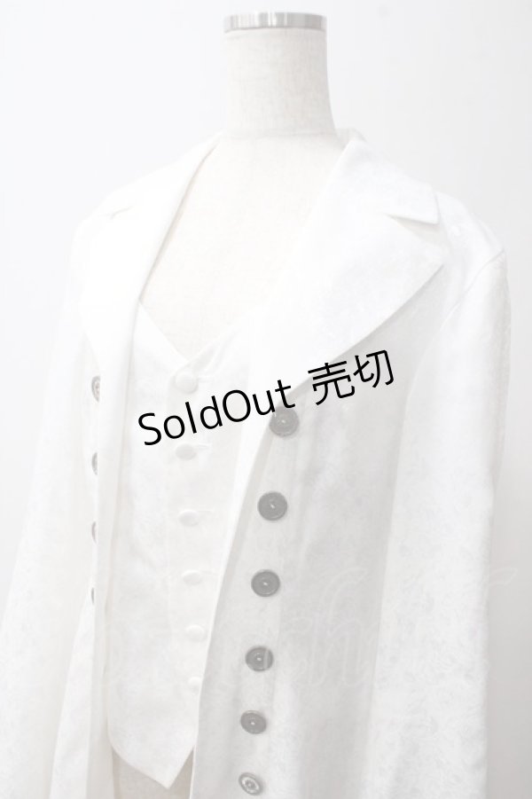 画像3: ATELIER BOZ / エタニティーロングローランドジャケット  ホワイト Y-25-06-03-069-EL-JA-SZ-ZY (3)