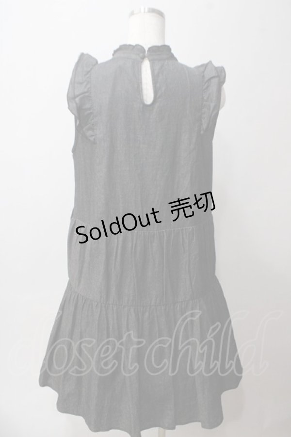 画像2: axes femme POETIQUE / ノースリワンピース  グレー Y-25-06-03-077-AX-OP-SZ-ZY (2)