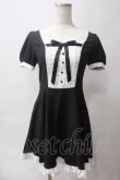 画像1: DARK IN LOVE / Magic doll black white rebel dress XS ブラック Y-25-06-03-102-PU-OP-KB-ZY (1)