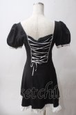 画像2: DARK IN LOVE / Magic doll black white rebel dress XS ブラック Y-25-06-03-102-PU-OP-KB-ZY (2)