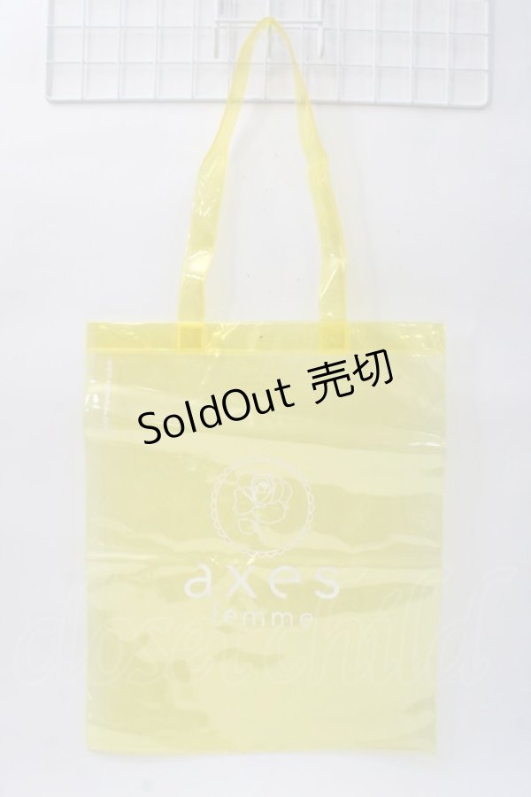 画像1: axes femme / クリアトートバッグ   Y-25-06-03-014-AX-BG-SZ-ZT-K014 (1)