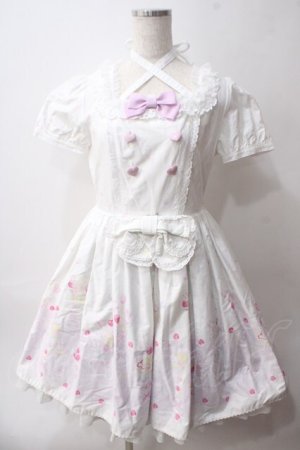 画像: BABY,THE STARS SHINE BRIGHT / Creamy soda popワンピース  オフ白 Y-25-06-03-108-BA-OP-SZ-ZY