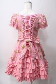 画像2: Angelic Pretty / ローズアフタヌーンワンピース  ピンク Y-25-06-03-110-AP-OP-SZ-ZY (2)