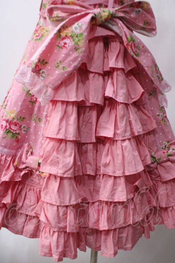 画像6: Angelic Pretty / ローズアフタヌーンワンピース  ピンク Y-25-06-03-110-AP-OP-SZ-ZY (6)