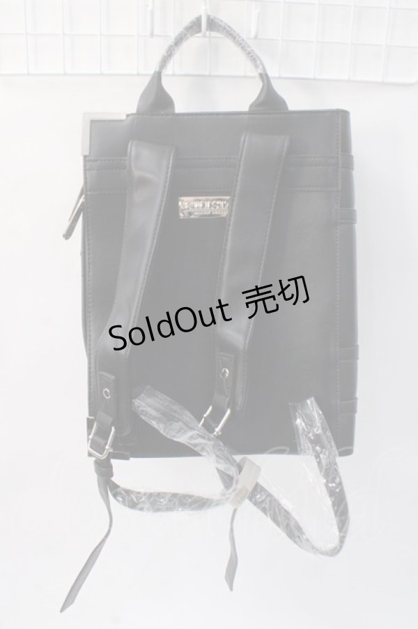 画像2: KILL STAR / book of spells backpack  黒 Y-25-06-03-015-PU-BG-SZ-ZY (2)