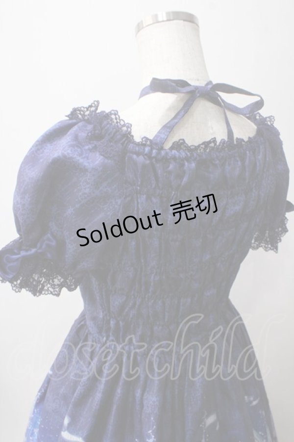 画像5: Angelic Pretty / Castle Mirageワンピース  紺 Y-25-06-03-113-AP-OP-SZ-ZY (5)