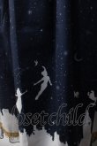 画像3: axes femme / ピーター・パン/プリントスカート F 紺 Y-25-06-03-121-AX-SK-SZ-ZT166 (3)